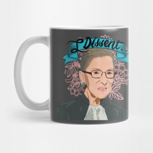 Ruth Bader Ginsburg dissent Mug